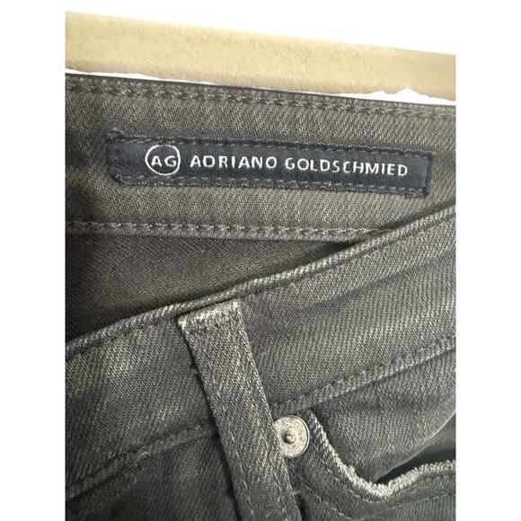 Adriano Goldschmied Jeans Womens 28R Gray Premiere Skinny Straight Distress USA - Picture 4 of 14